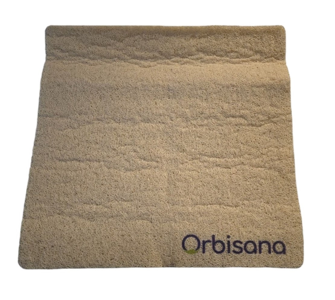 Wellness Duschmatte Orbisana Anti-Rutsch Lösungen Bad 60 x 60cm Beige B-WARE