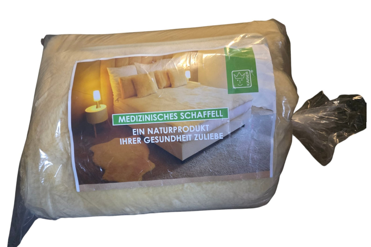 Kaiser Medizinisches Lammfell-Unterbett 80x160