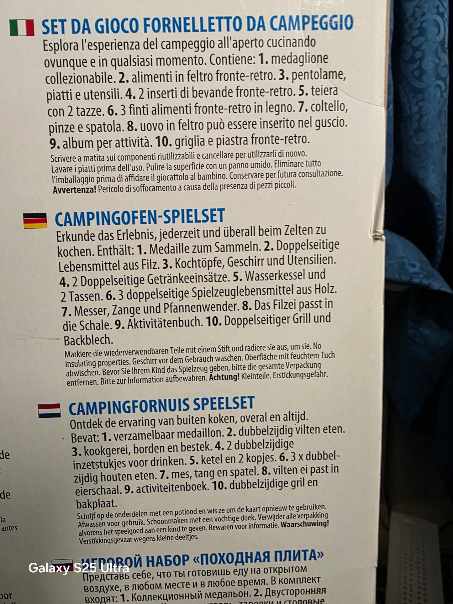 Melissa & Doug Let's Explore Camp Ofen Spielset -#