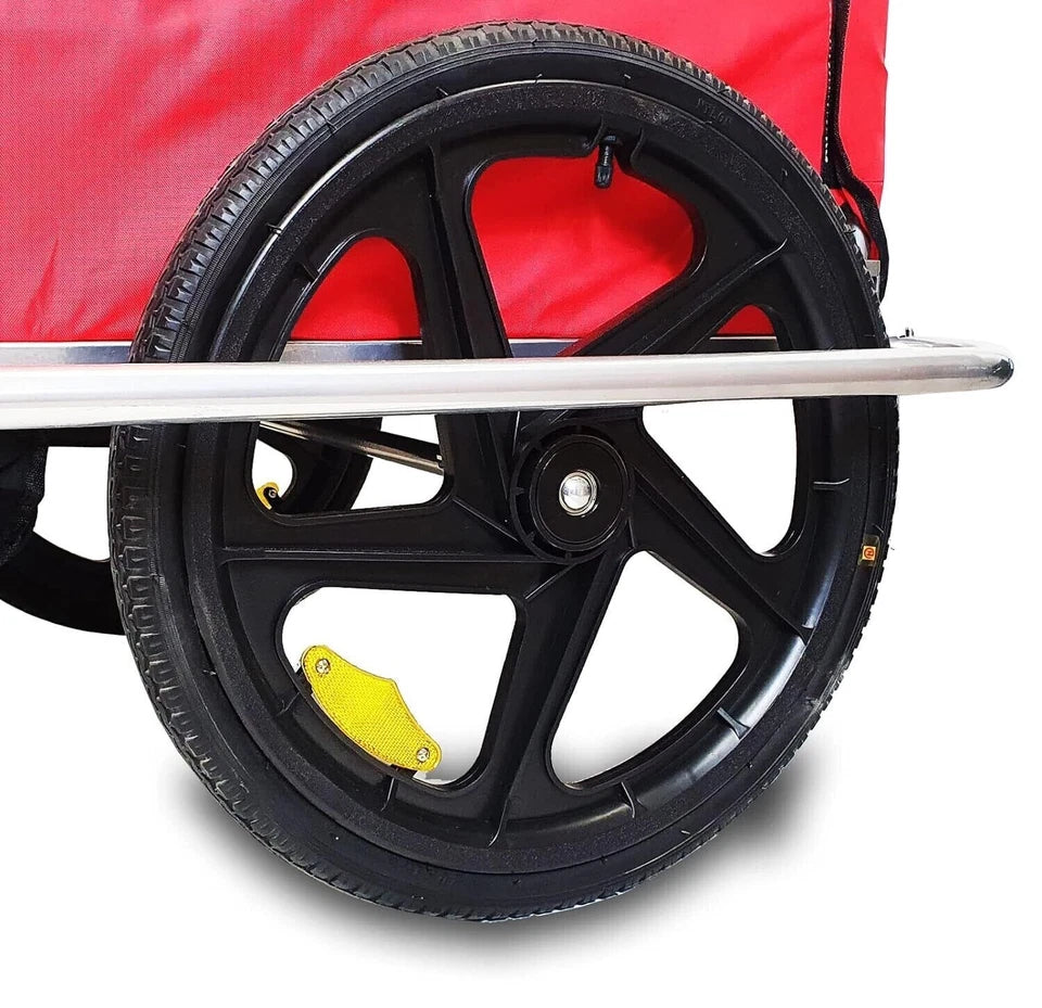 DMS® Fahrradanhänger 2in1 Kinderanhänger Fahrrad Anhänger Jogger Radanhänger