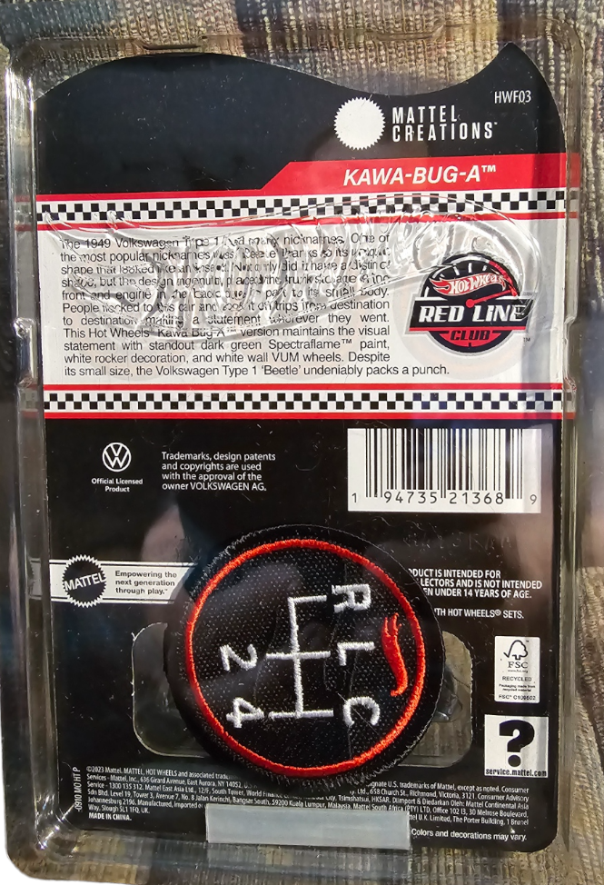 Hot Wheels RLC Kawa-Bug-A 2024 Club Exclusive Membership Car- Mit Protektor