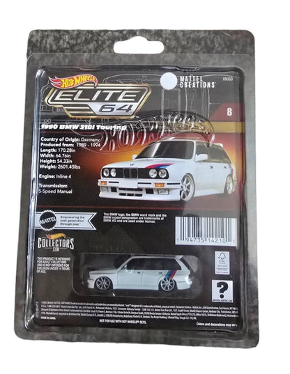 Hot Wheels Collectors Elite 64 1990 BMW 318i Touring