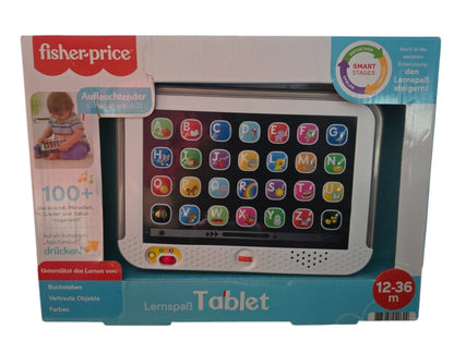 Fisher-Price Mattel CDG57 - Lernspaß Tablet mit Geräuschen Musik Lichtern, OVP