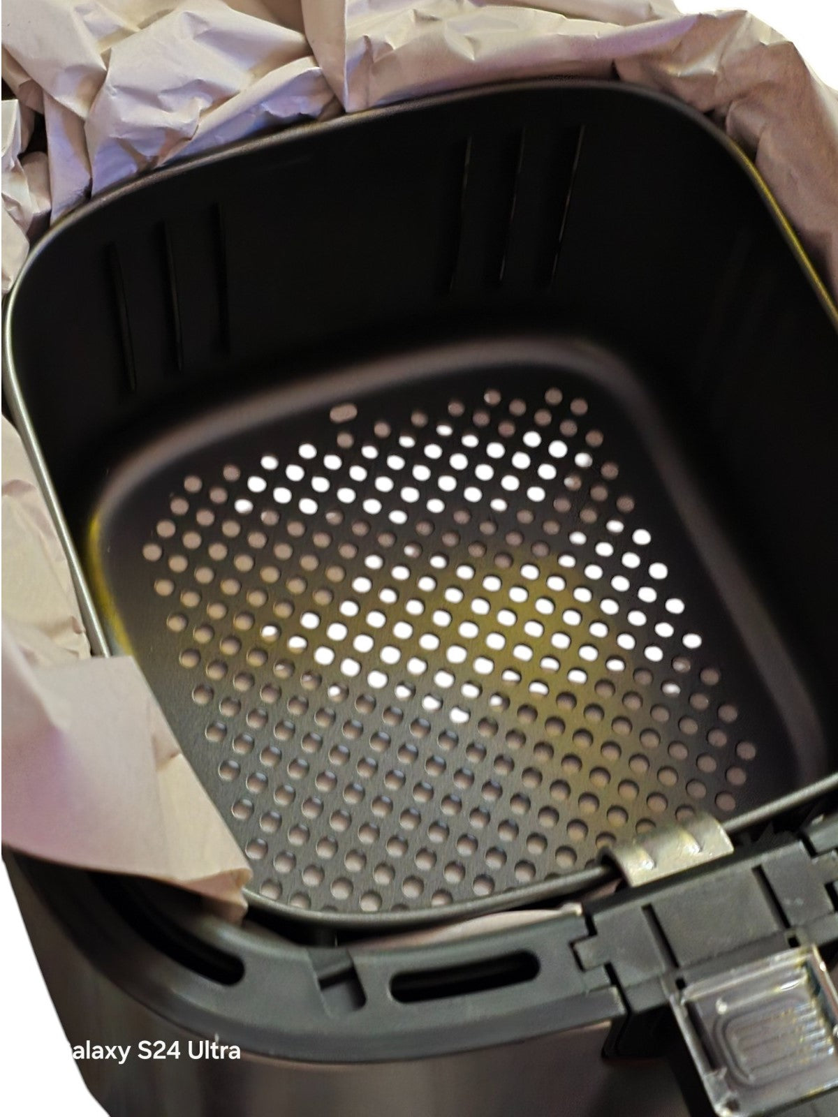 DMS HF-6E 1800W 6L Heißluftfritteuse - Silber/Schwarz, XXL