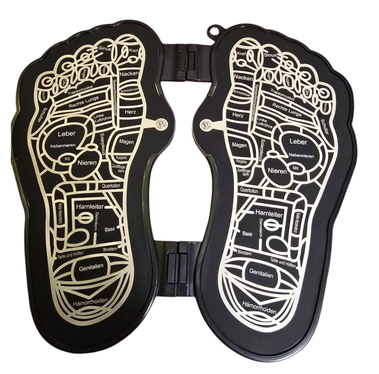 Orbisana EMS Fußmassagematte faltbar Fußreflexzonen Massage 32 x 29 cm