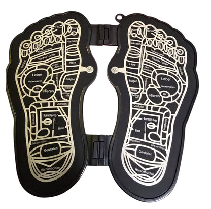 Orbisana EMS Fußmassagematte faltbar Fußreflexzonen Massage 32 x 29 cm