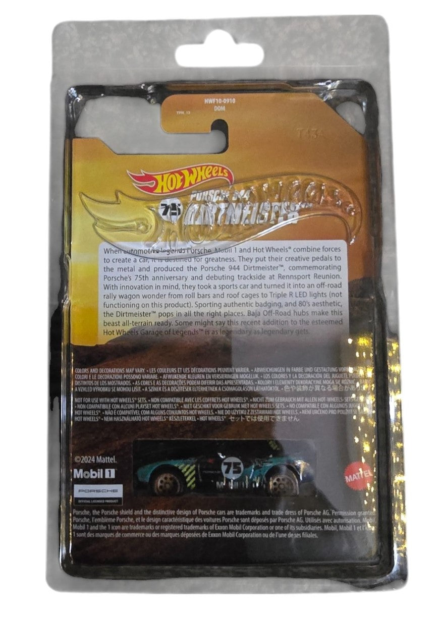 Hot Wheels COLLECTORS Premium RLC Exclusive Mobil 1 Porsche Dirtmeister 944