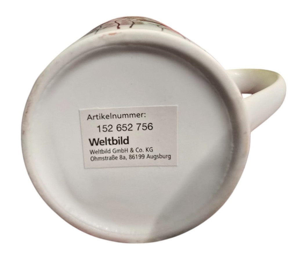 Tassen-Set „Blumen“ – Ein blühendes Blütenmeer aus Porzellan Flores