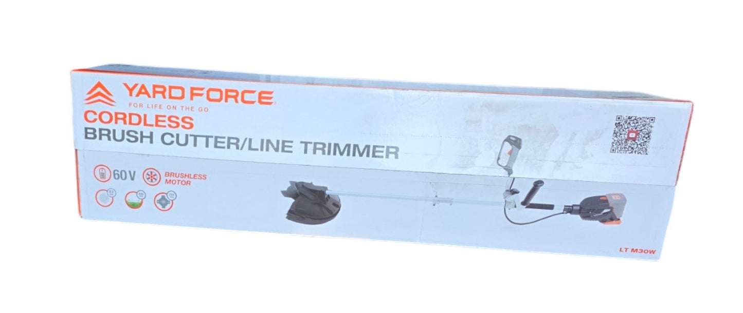 Yard Force 60 Volt - Akku-Freischneider - Rasentrimmer - LT M30W Solo ohne Akku