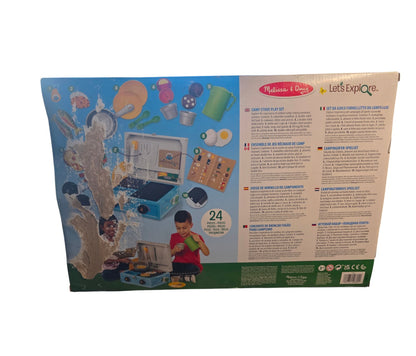 Melissa & Doug Let's Explore Camp Ofen Spielset -#