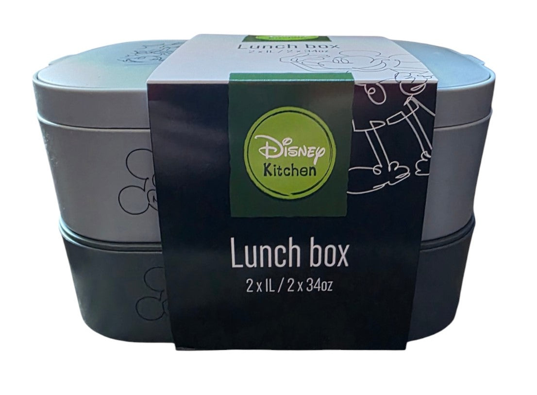 Disney Micky Mouse Lunch Box Double Decker 2x1L