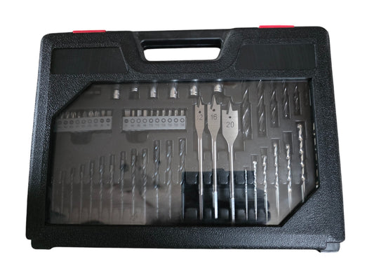 CRAFTOMAT Bohr-und Bit Set -60 Teilig-In Kunststoff Kassette Bauhaus Qualität