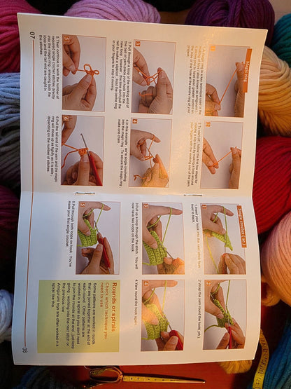 Weltbild Häkelset " Blumen ", Häkeln, Basteln, Kreativität, Bunt, 26-Teilig