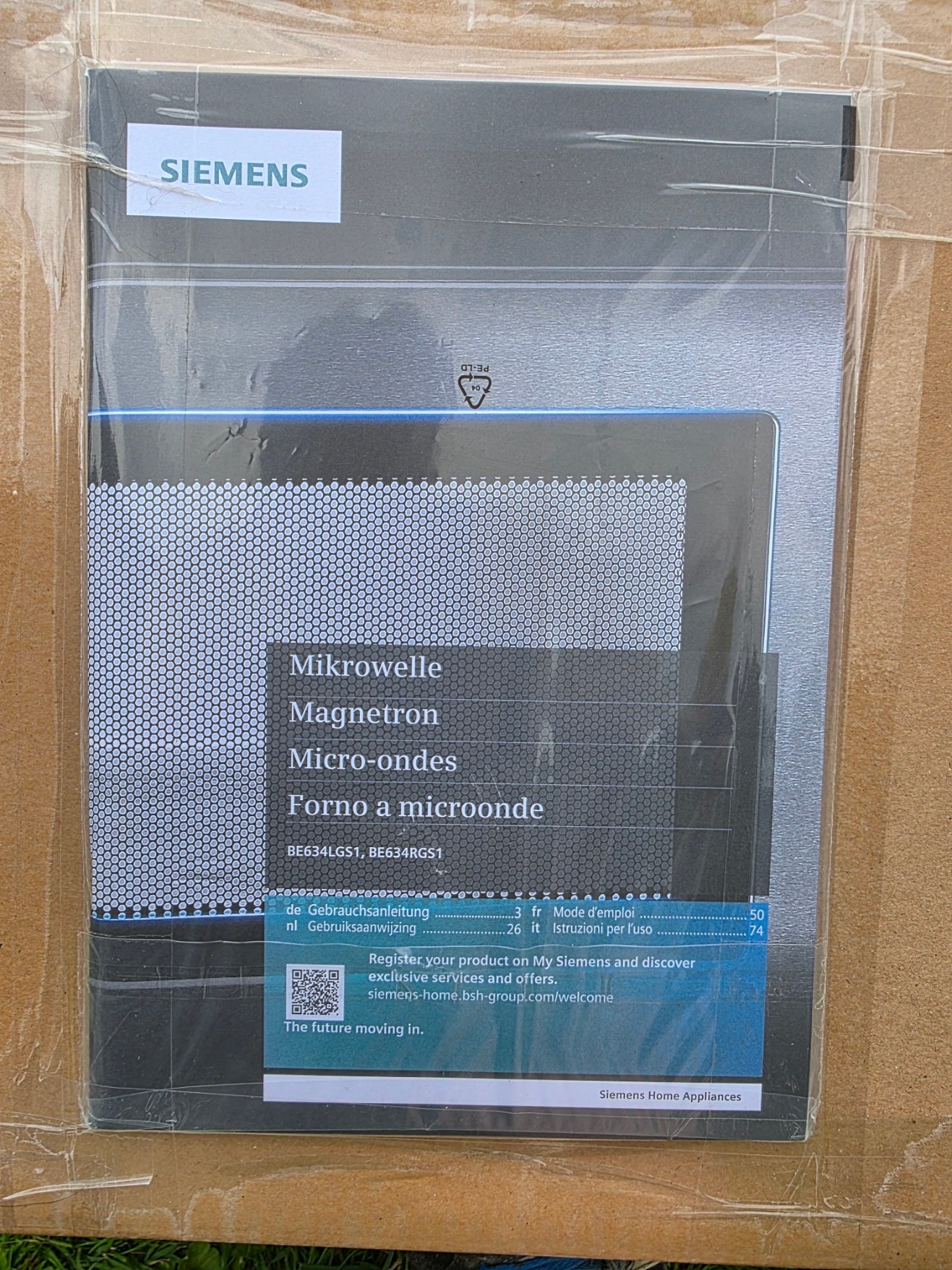 Siemens BF634LGS1 Einbaumikrowelle 900W - Einzelstück