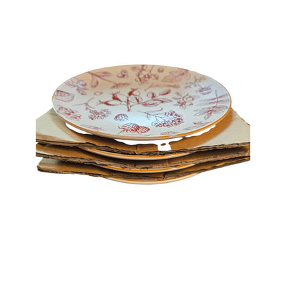 Weltbild Tafelservice "Rubin Garten" 8-teilig, Modern, Hochwertig, schön