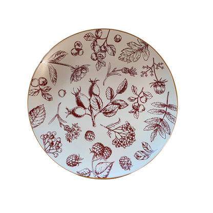 Weltbild Tafelservice "Rubin Garten" 8-teilig, Modern, Hochwertig, schön