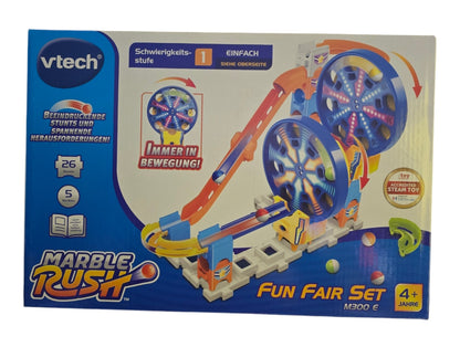 VTech Marble Rush - Fun Fair Set M300 E – Interaktive Murmelbahn
