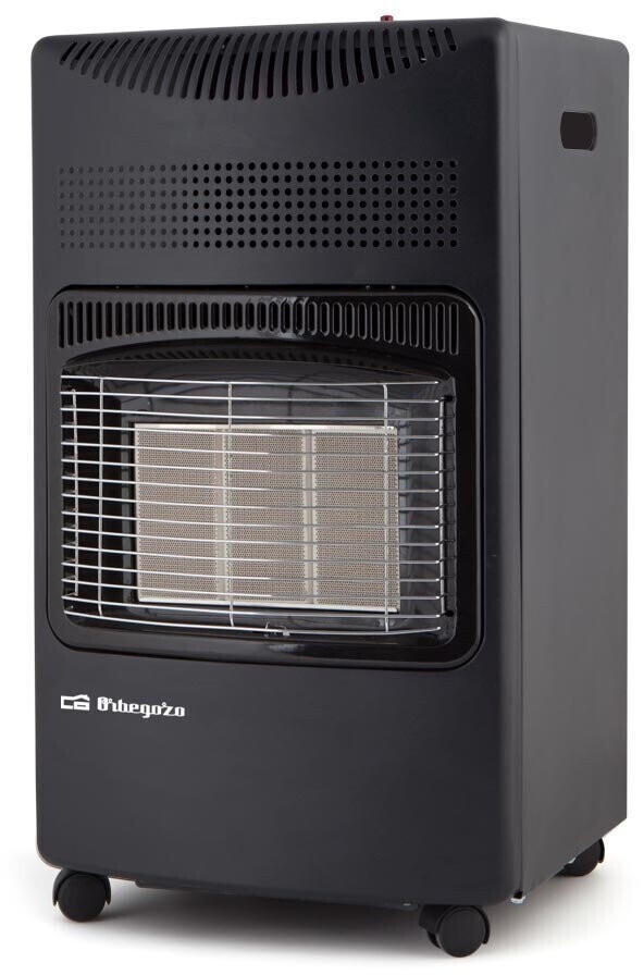 Orbegozo HCE73 Gasheizer 4200W mobil Piezozündung ODS schwarz
