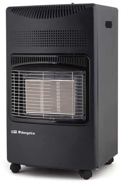 Orbegozo HCE73 Gasheizer 4200W mobil Piezozündung ODS schwarz