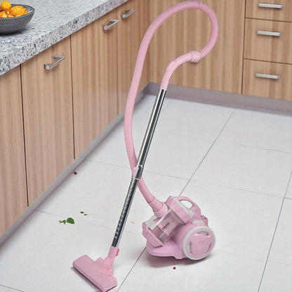 DMS VC700P Staubsauger 800W beutellos HEPA-Filter,Teleskoprohr,Bodenbürste