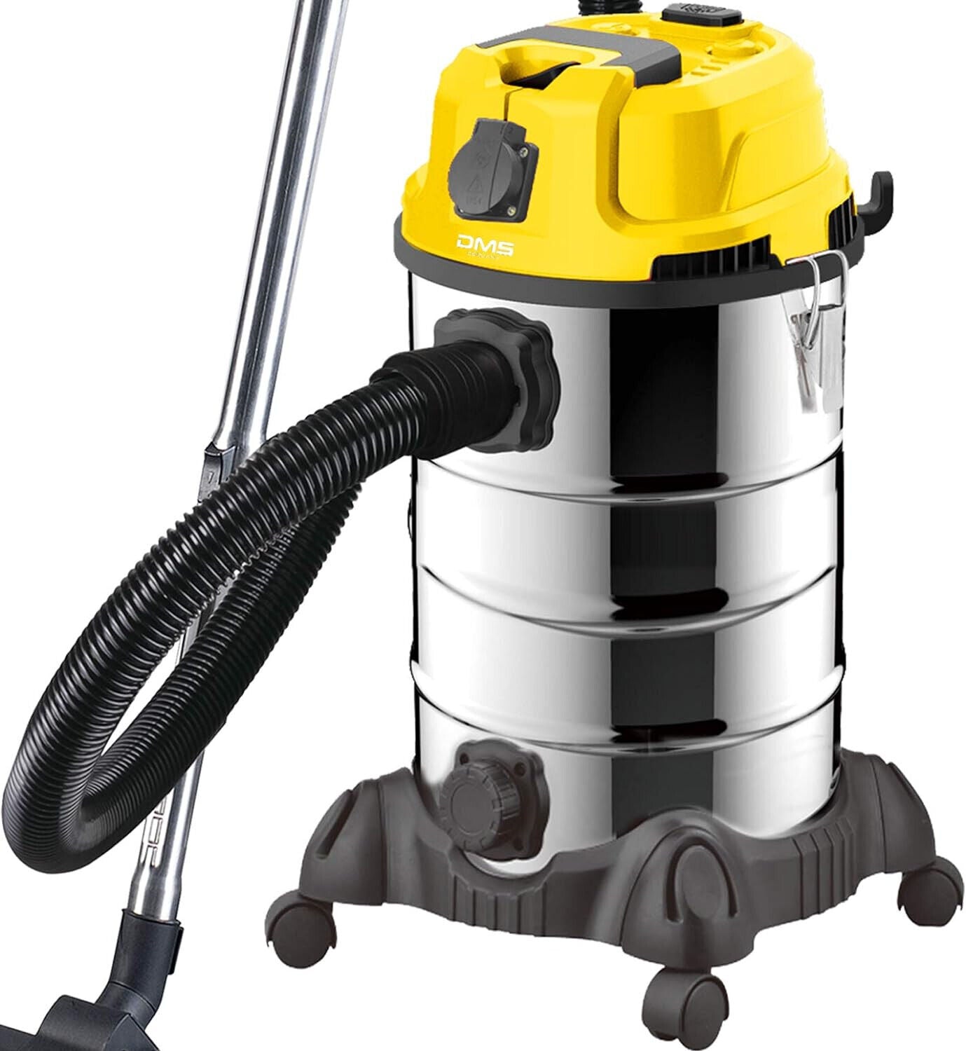 DMS NTSC-30 Industriestaubsauger 2300W - Gelb/Silber