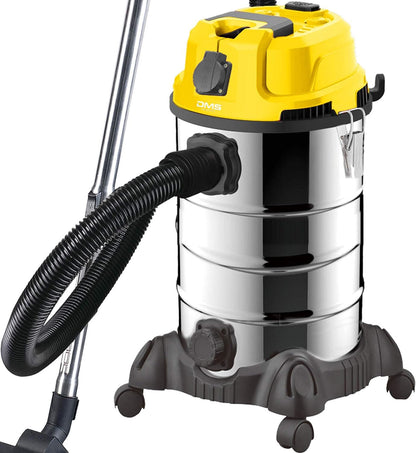 DMS NTSC-30 Industriestaubsauger 2300W - Gelb/Silber