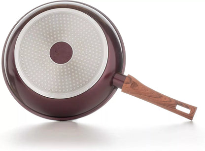 DMS Topfset mit Deckel - Burgundy, 10-teilig (SM4010BG)