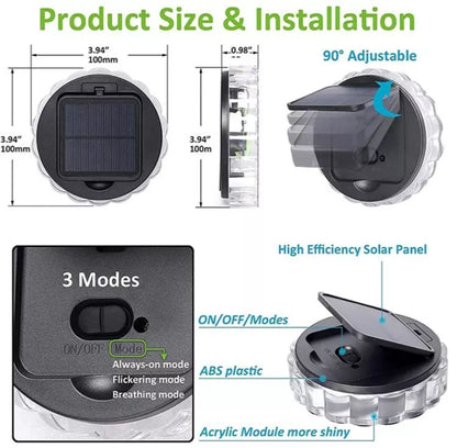Wand-Solar-Leuchten LED 2er Set