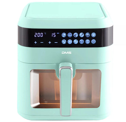 DMS Heißluftfritteuse Fritteuse HeißluftAirfryer Digital Edelstahl XXL HFG-7B 7L